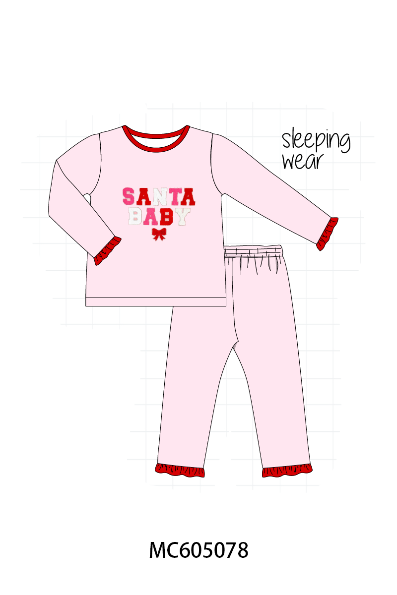 PO92 Pink Santa Baby french knot collection - closing 5/25 - ETA late October