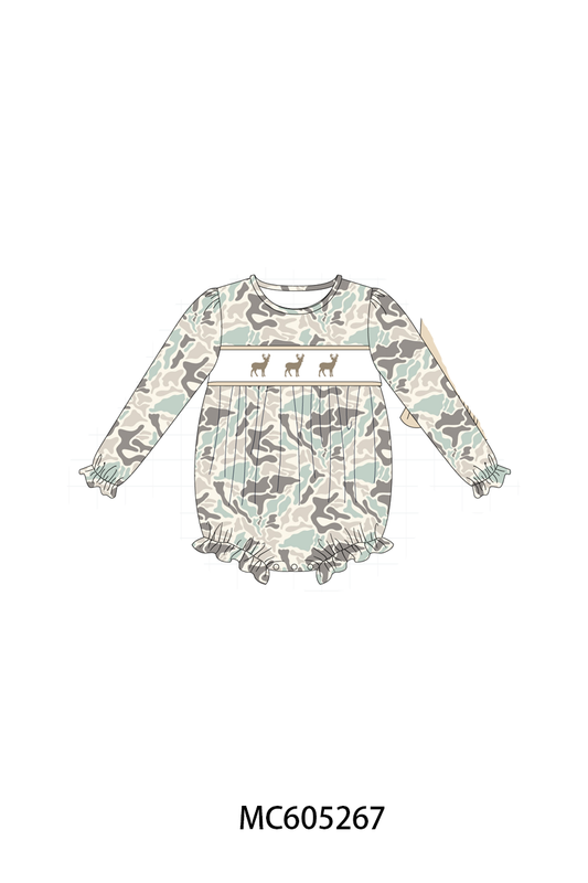 PO92 Camouflage hunting deer embroidery collection - closing 5/25 - ETA late October