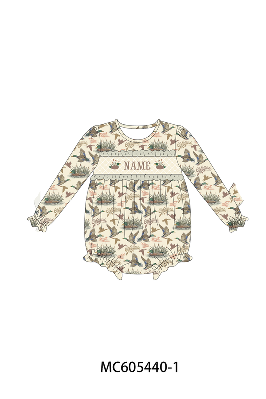 PO93 Green mallard monogram embroidery collection - closing 6/8 - ETA November