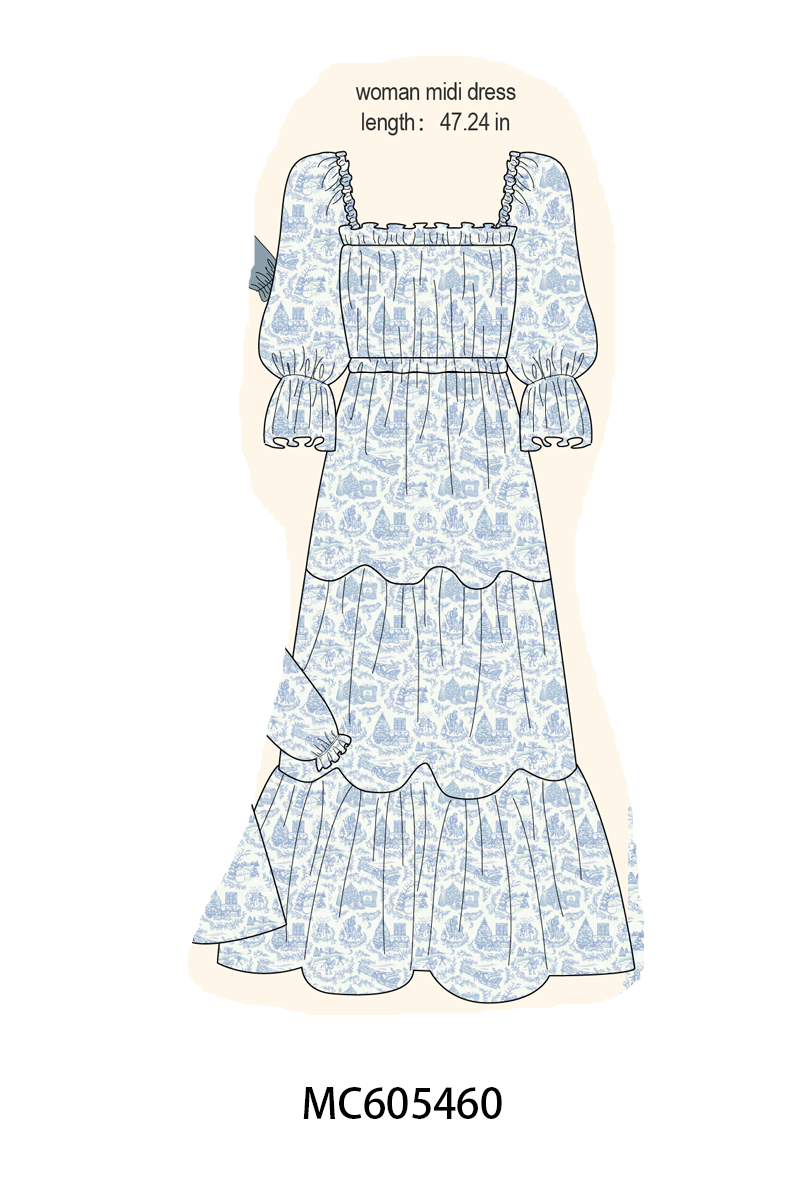 PO93 Blue toile holiday print collection - closing 6/8 - ETA November