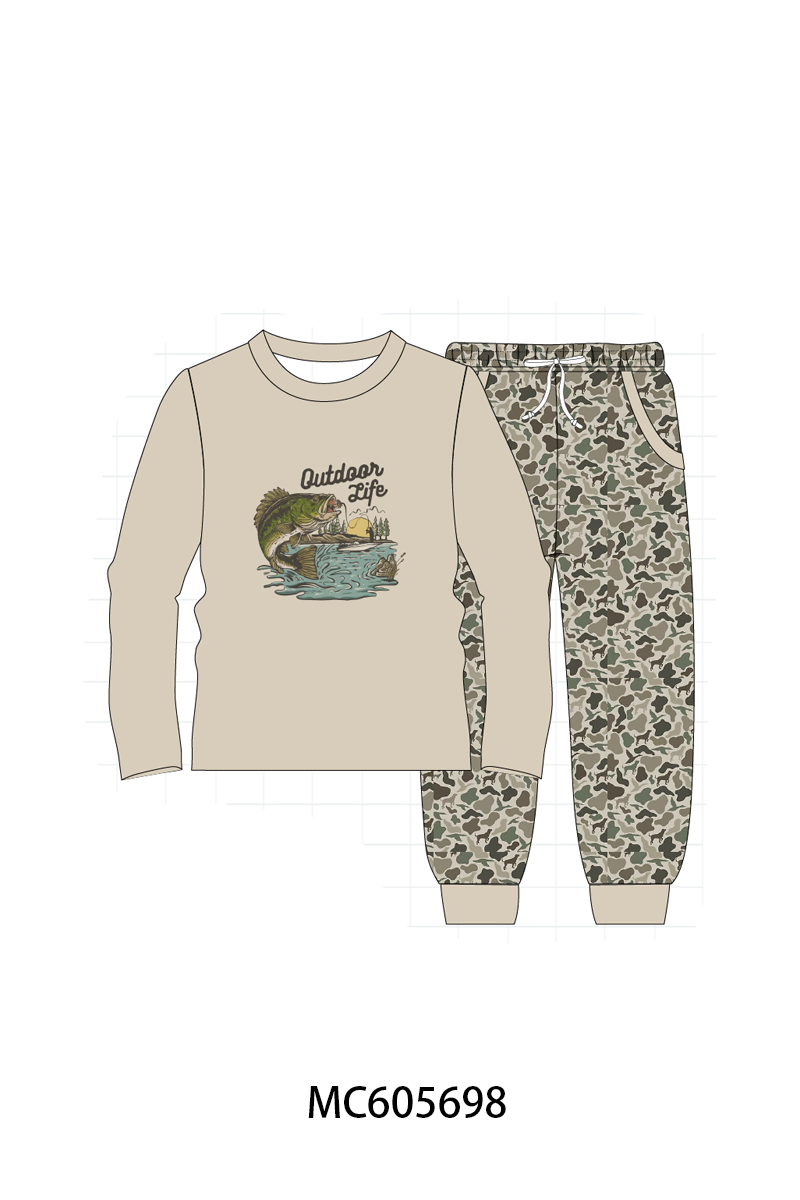 PO93 Khaki camo fishing print collection - closing 6/8 - ETA November