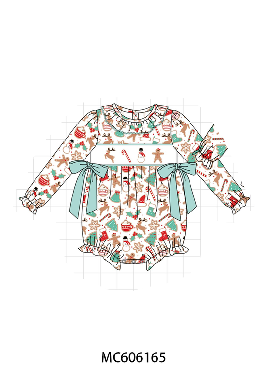 PO95 Mint christmas gingerbread embroidery collection - closing 6/22 - ETA late November
