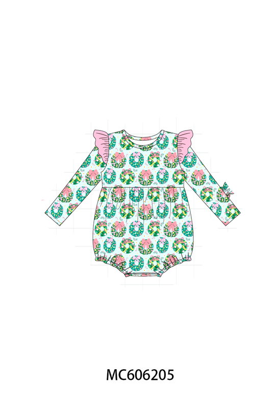 PO95 Green christmas wreath print collection - closing 6/22 - ETA late November