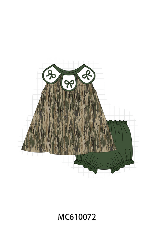 PO108 Camouflage bow mallard french knot collection - closing 10/26 - ETA march