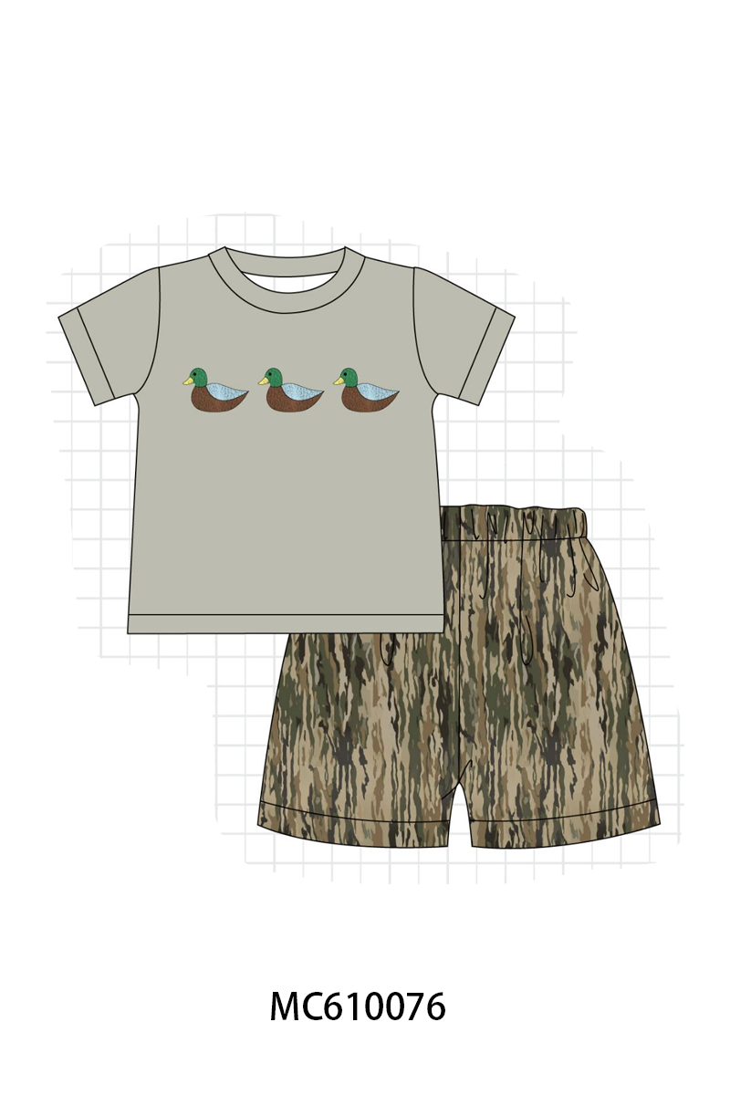 PO108 Camouflage bow mallard french knot collection - closing 10/26 - ETA march