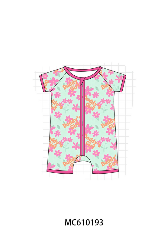 PO108 Magenta floral Daddy's Girl bamboo collection - closing 10/26 - ETA march