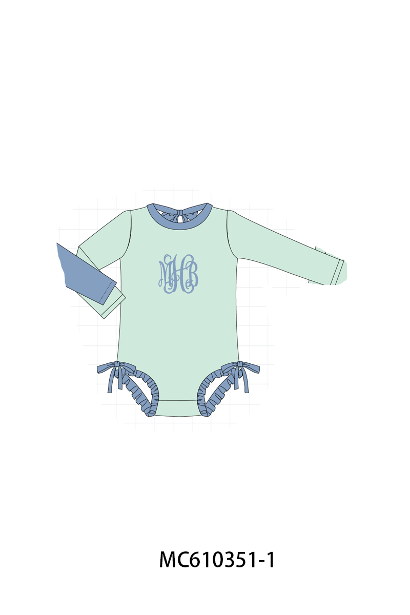 PO108 Min&blue monogram embroidery collection - closing 10/26 - ETA march