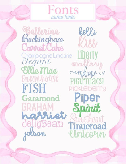 Monogram add on