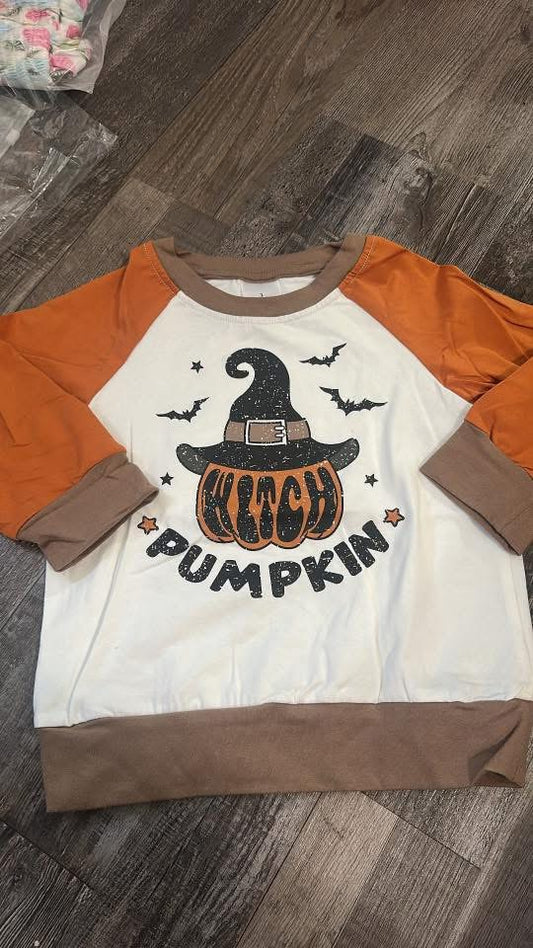 Witch pumpkin top