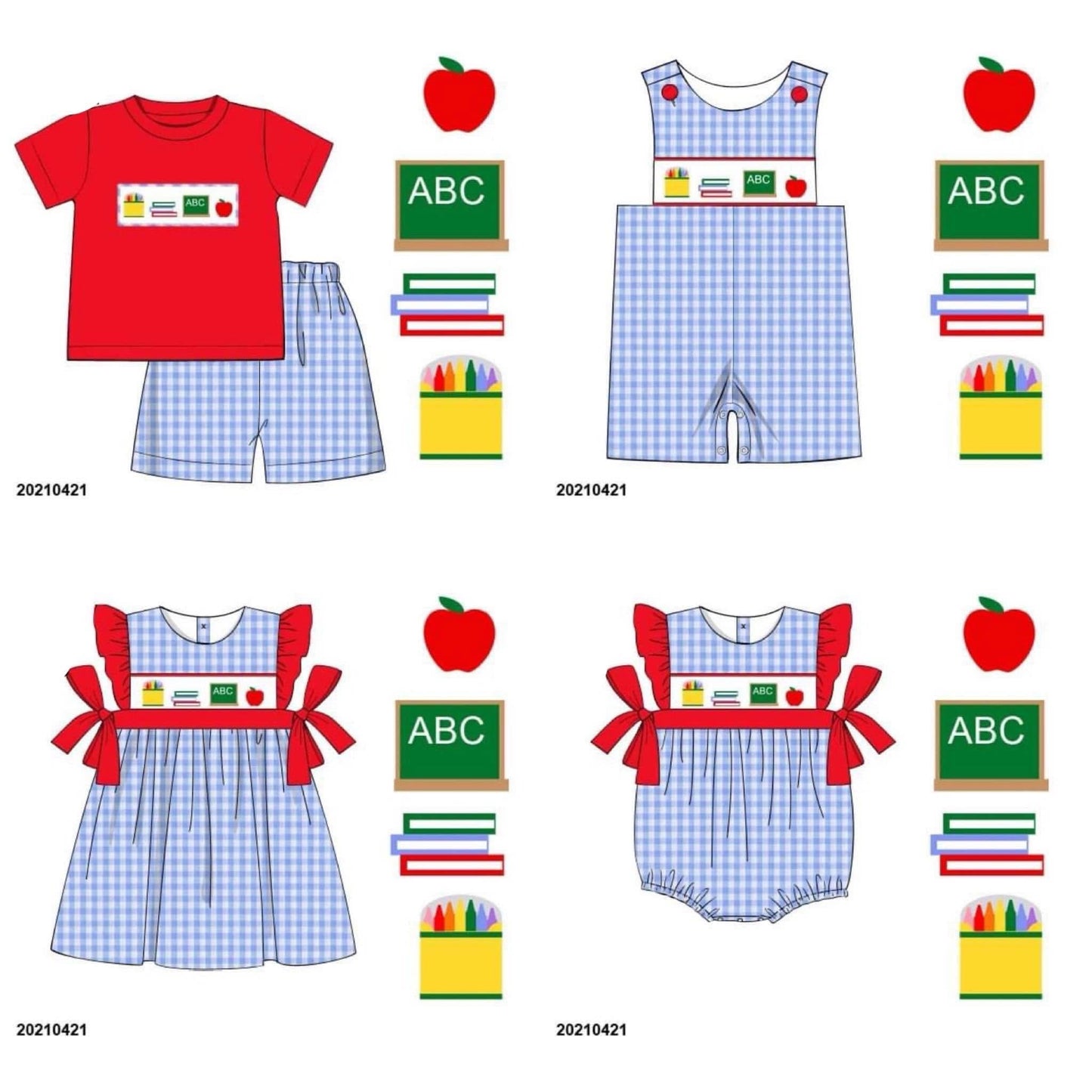 back to school handsmocked collection