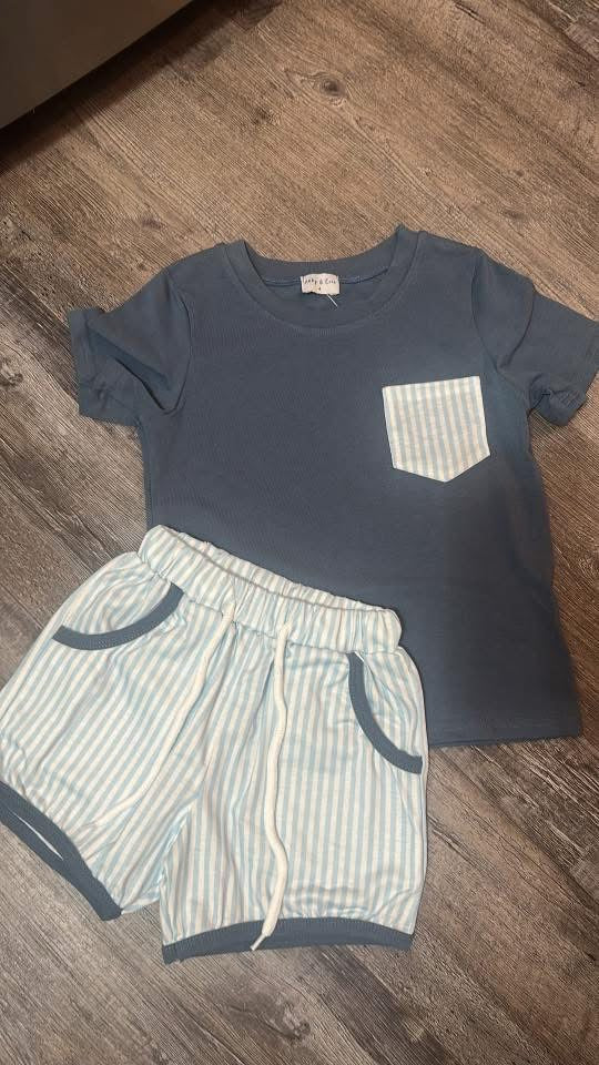 Boys navy set