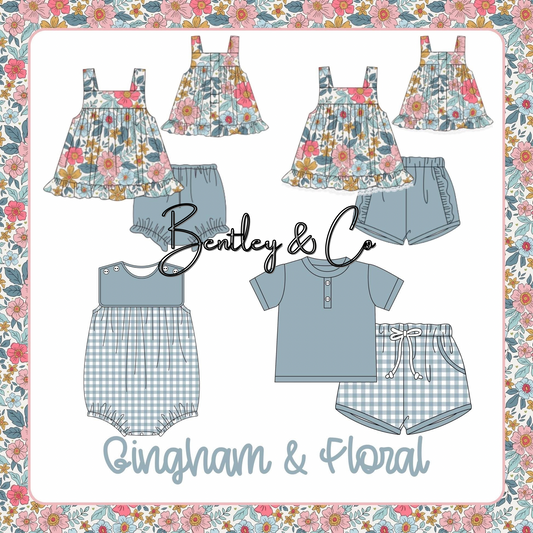 gingham & floral