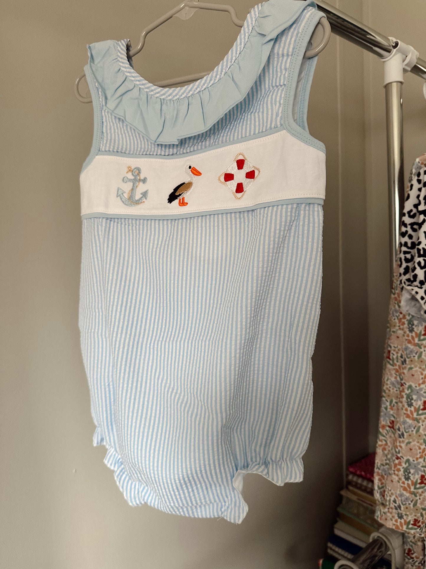 3T girls coast ruffle bubble
