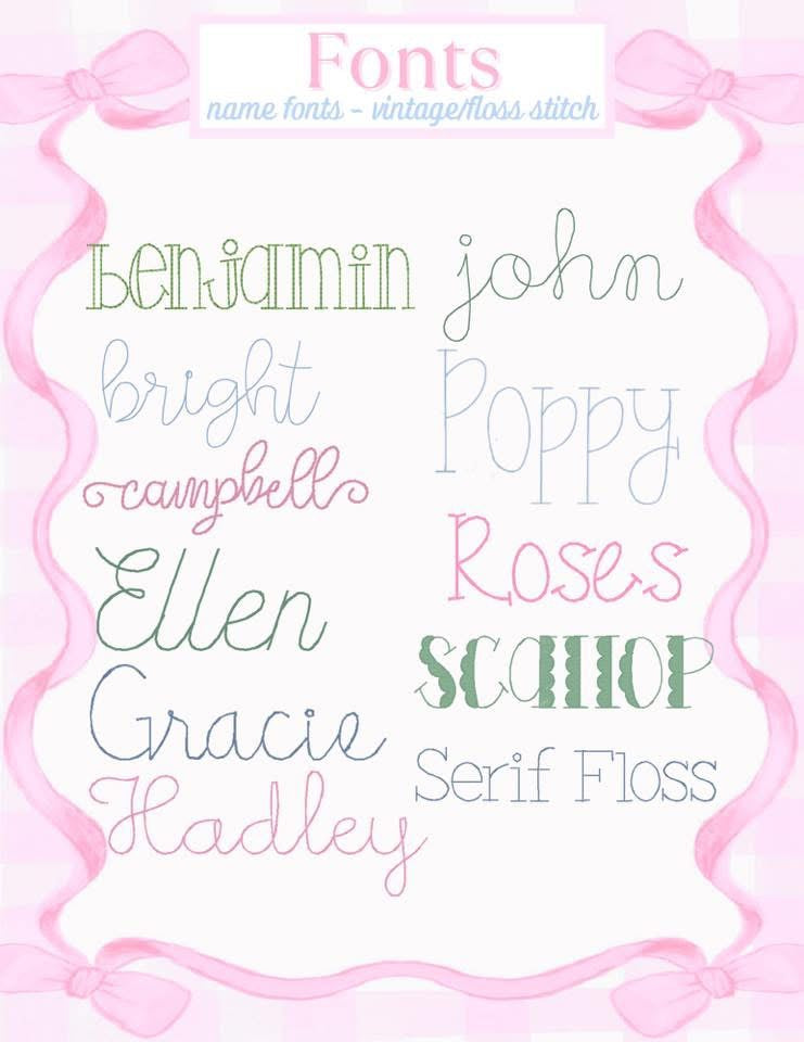 Monogram add on