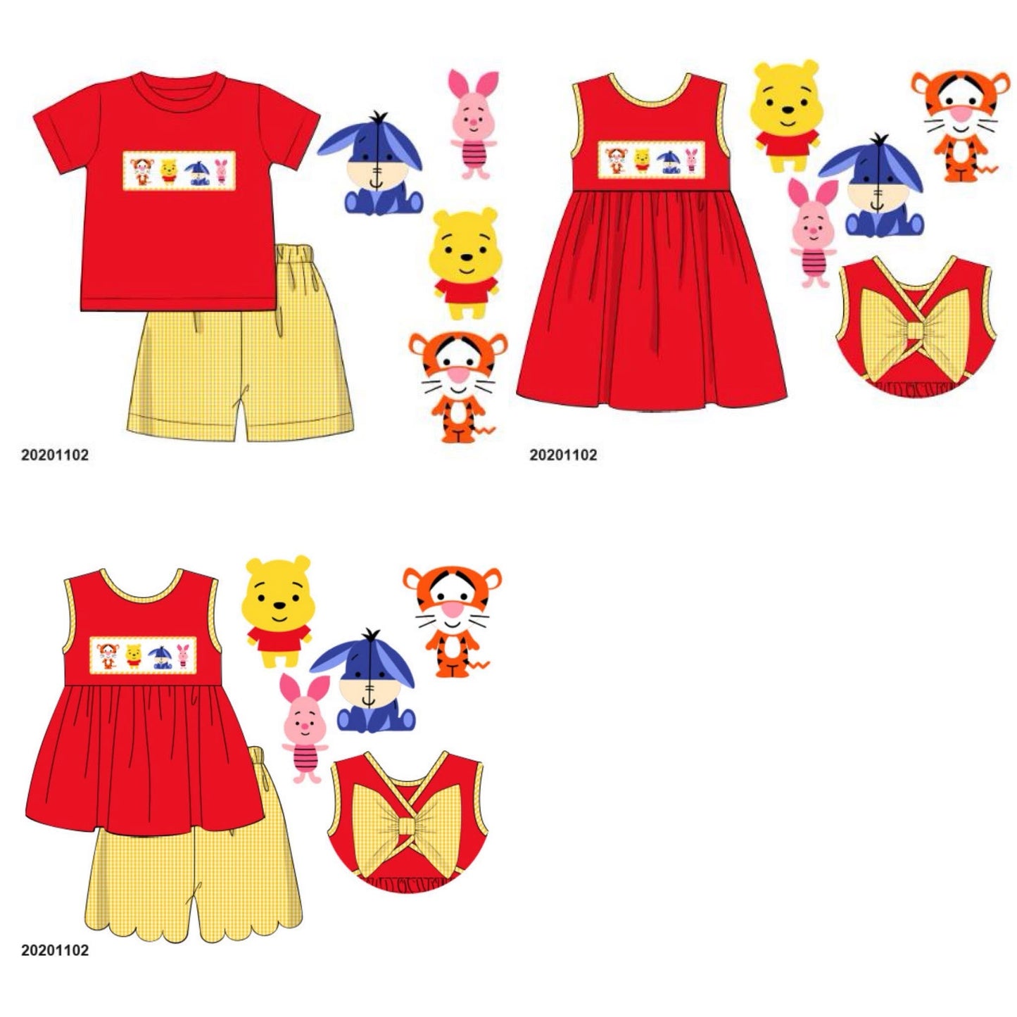 WTP handsmocked collection
