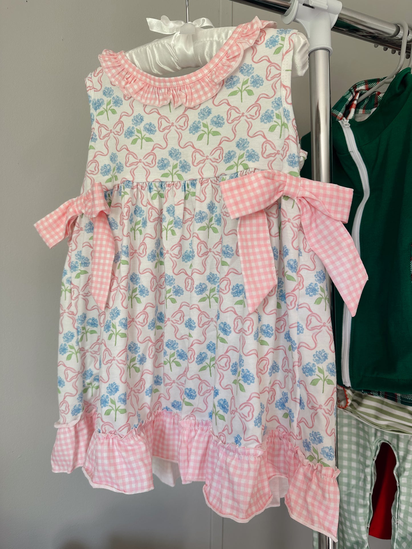 girls 3T hydrangeas dress