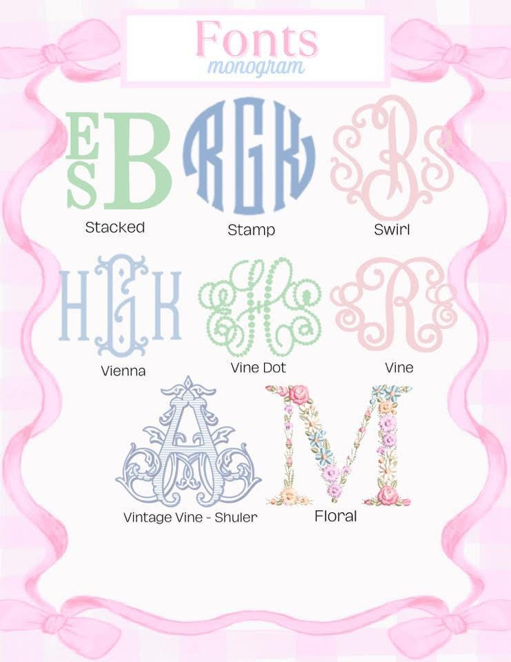 Monogram add on