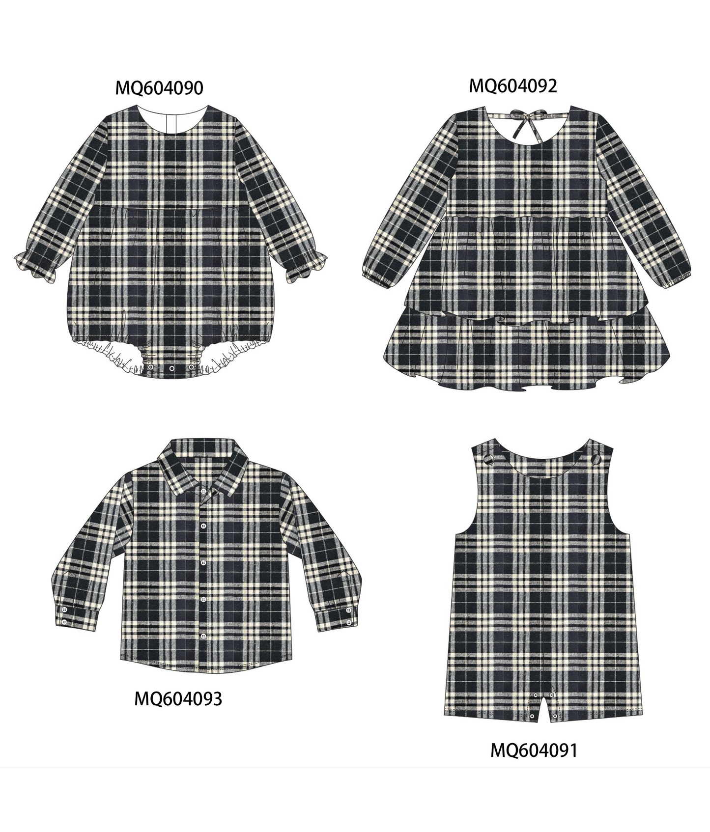 PO87 Black plaid collection - closing 4/20 - ETA early October
