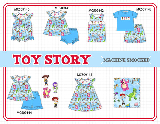 PO65 Blue character smocked collection  - closing 9/15- ETA late January