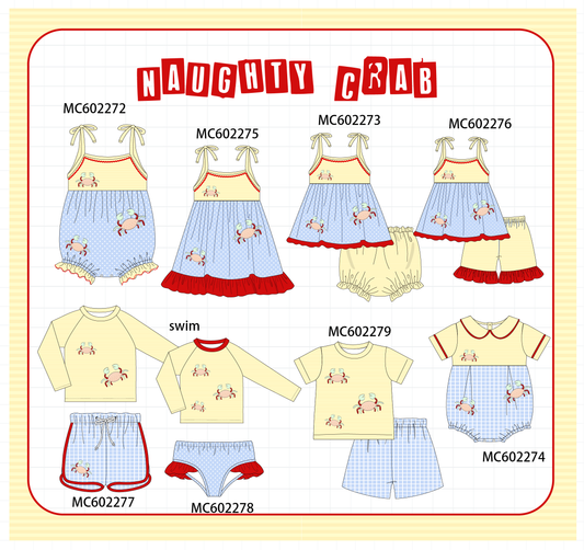 PO81 Blue crab applique collection - closing 2/16 - ETA July