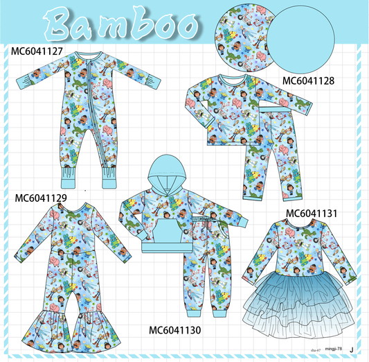 PO90 Blue toy story print bamboo collection - closing 5/11 - ETA early October