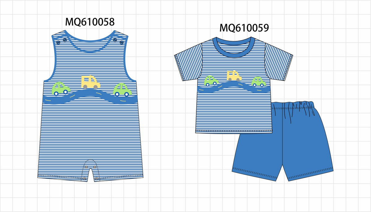 PO109 Blue vehicle applique stripe collection -closing 11/2- ETA May