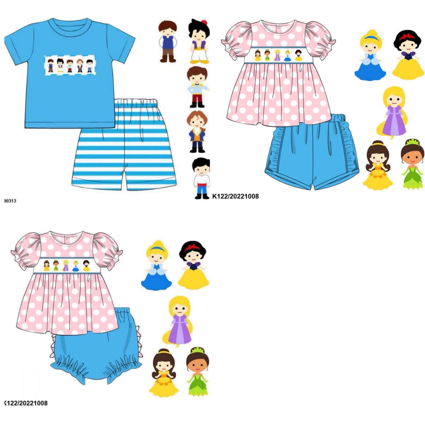 Princess & Prince handsmocked collection
