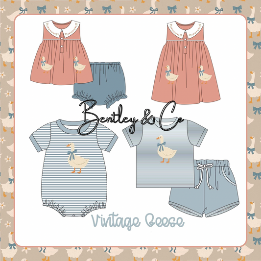 vintage geese