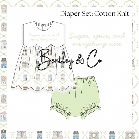 Spice villages diaper set