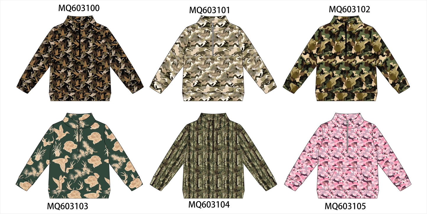 PO84 Camouflage print pullover - ETA late august - closing 3/23