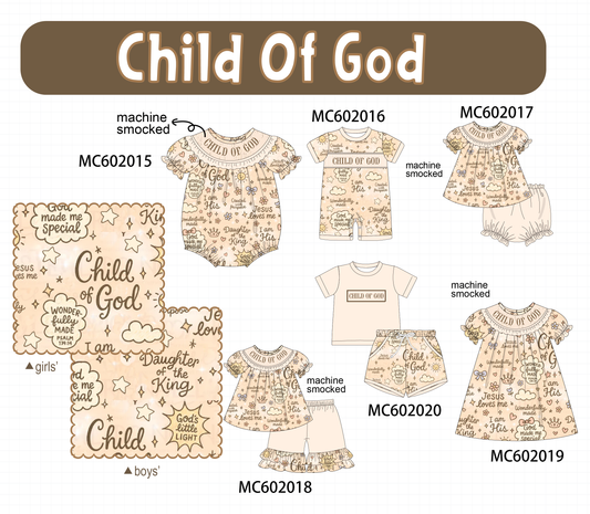 PO81 Child of God smocked collection - closing 2/16 - ETA July
