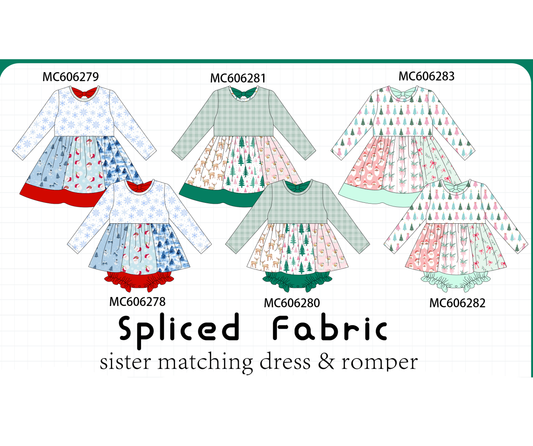 PO95 Christmas tree santa print collection 1 - closing 6/22 - ETA late November