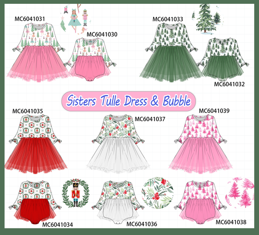 PO90 Christmas tulle dress&bubble collection - closing 5/11 - ETA early October