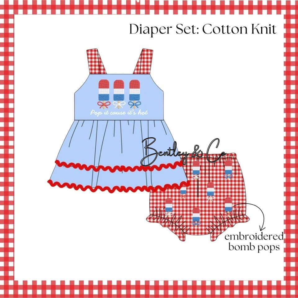 Pop it cause it’s hot diaper set