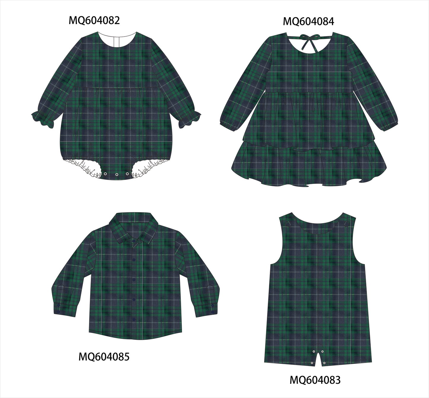 PO87 Forest plaid collection - closing 4/20 - ETA early October