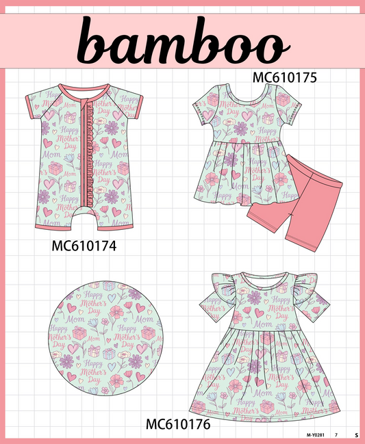 PO108 Happy mother's day floral bamboo collection - closing 10/26 - ETA march
