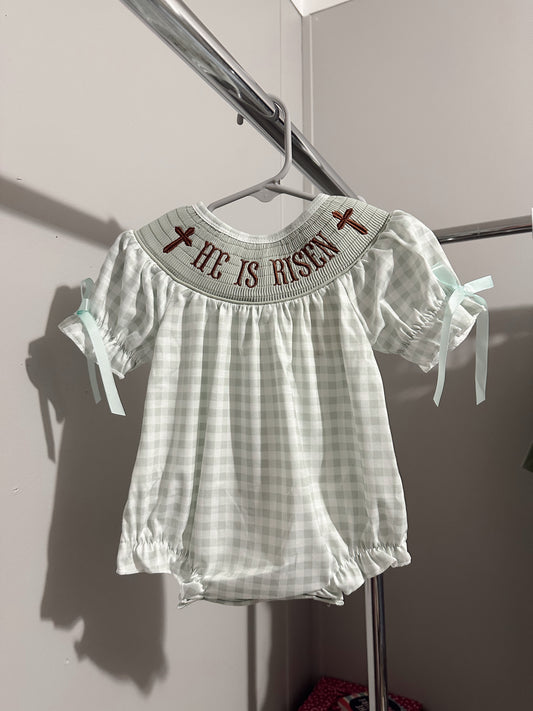 Girls He is risen bubble
