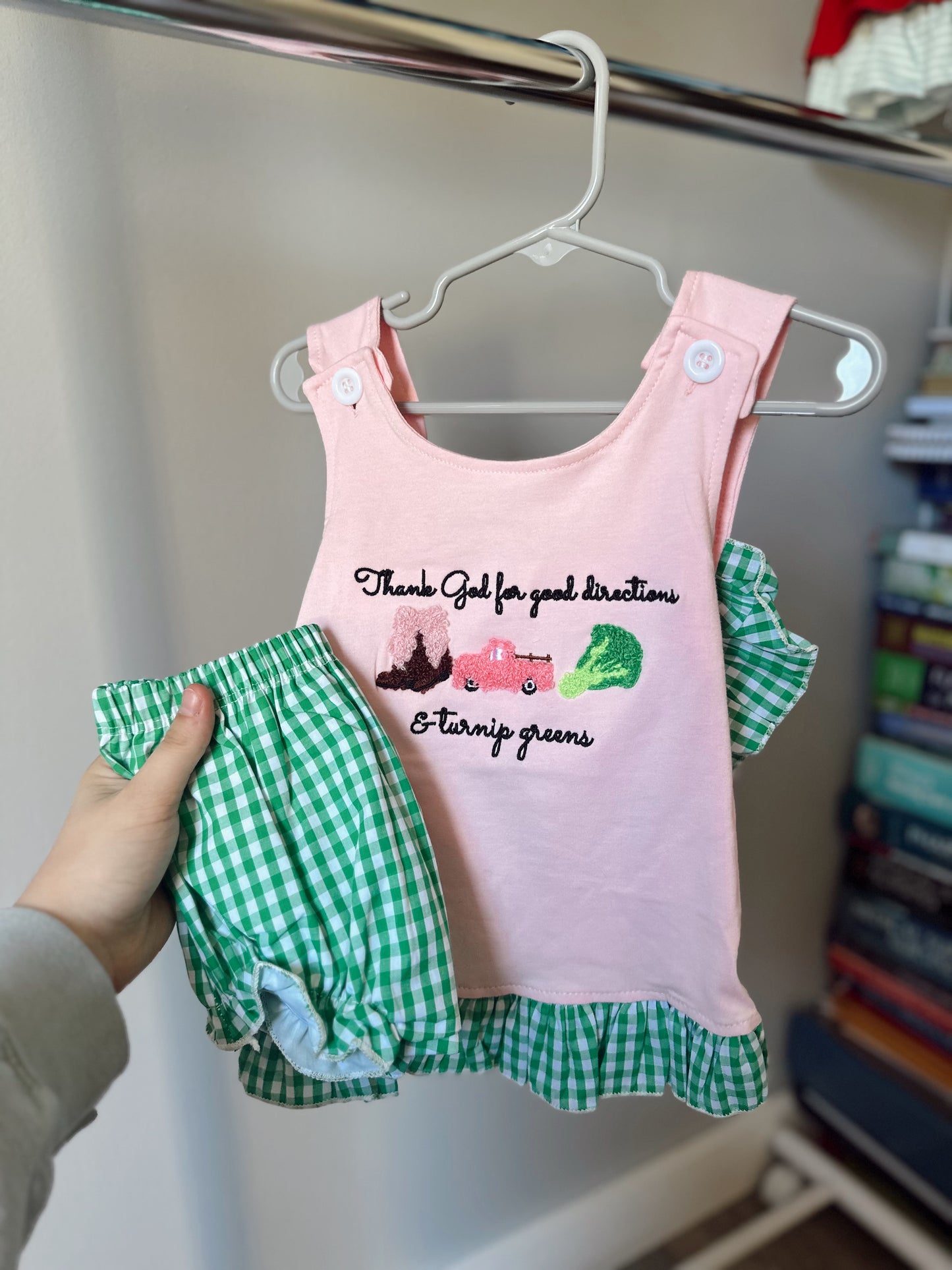 Girls good directions bloomer set