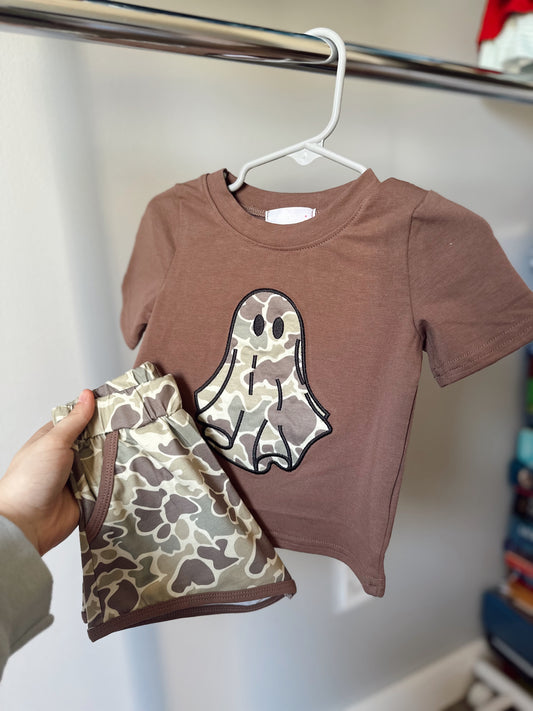 Boys ghost camo set