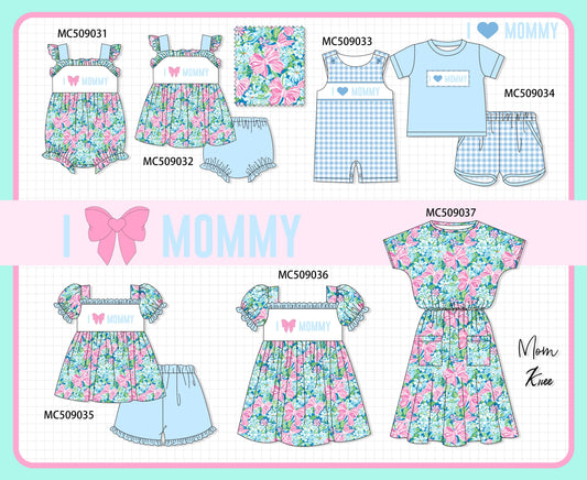 PO65 I love MOMMY embroidery collection - closing 9/15- ETA late January