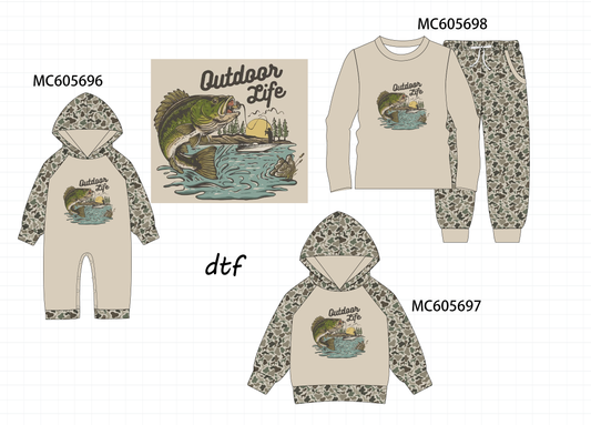 PO93 Khaki camo fishing print collection  - closing 6/8 - ETA November
