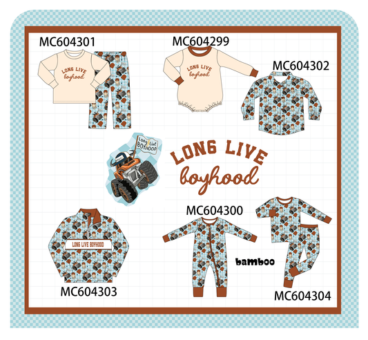 PO86 Long live boyhood embroidery collection  - closing 4/13 - ETA early September