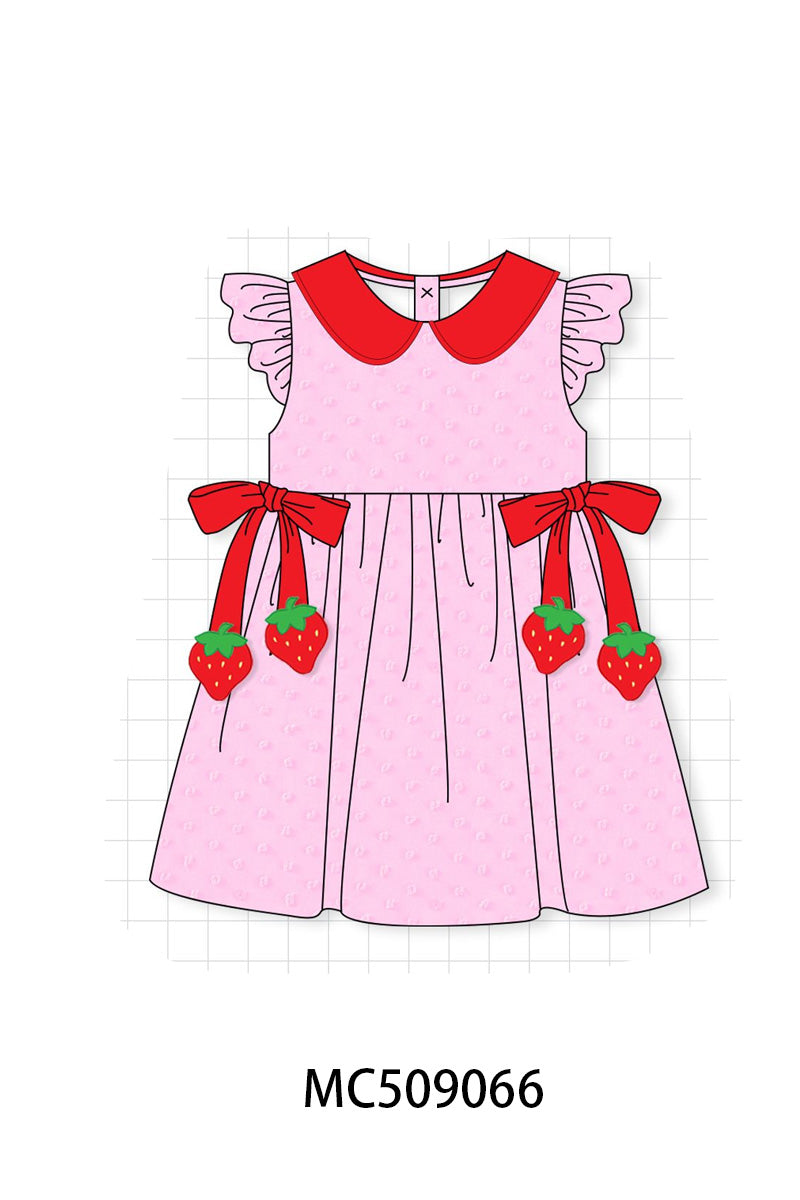 PO65 Pink strawberry swiss dot collection - closing 9/15- ETA late January