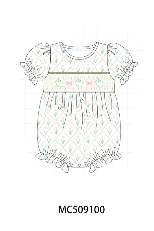 PO65 Bunny bow smocked collection  - closing 9/15- ETA late January