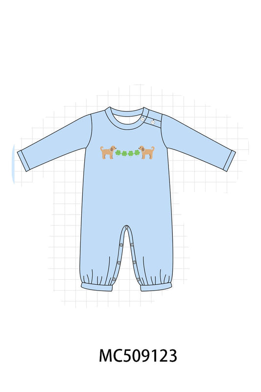PO65 Blue & pink puppy embroidery collection  - closing 9/15- ETA late January