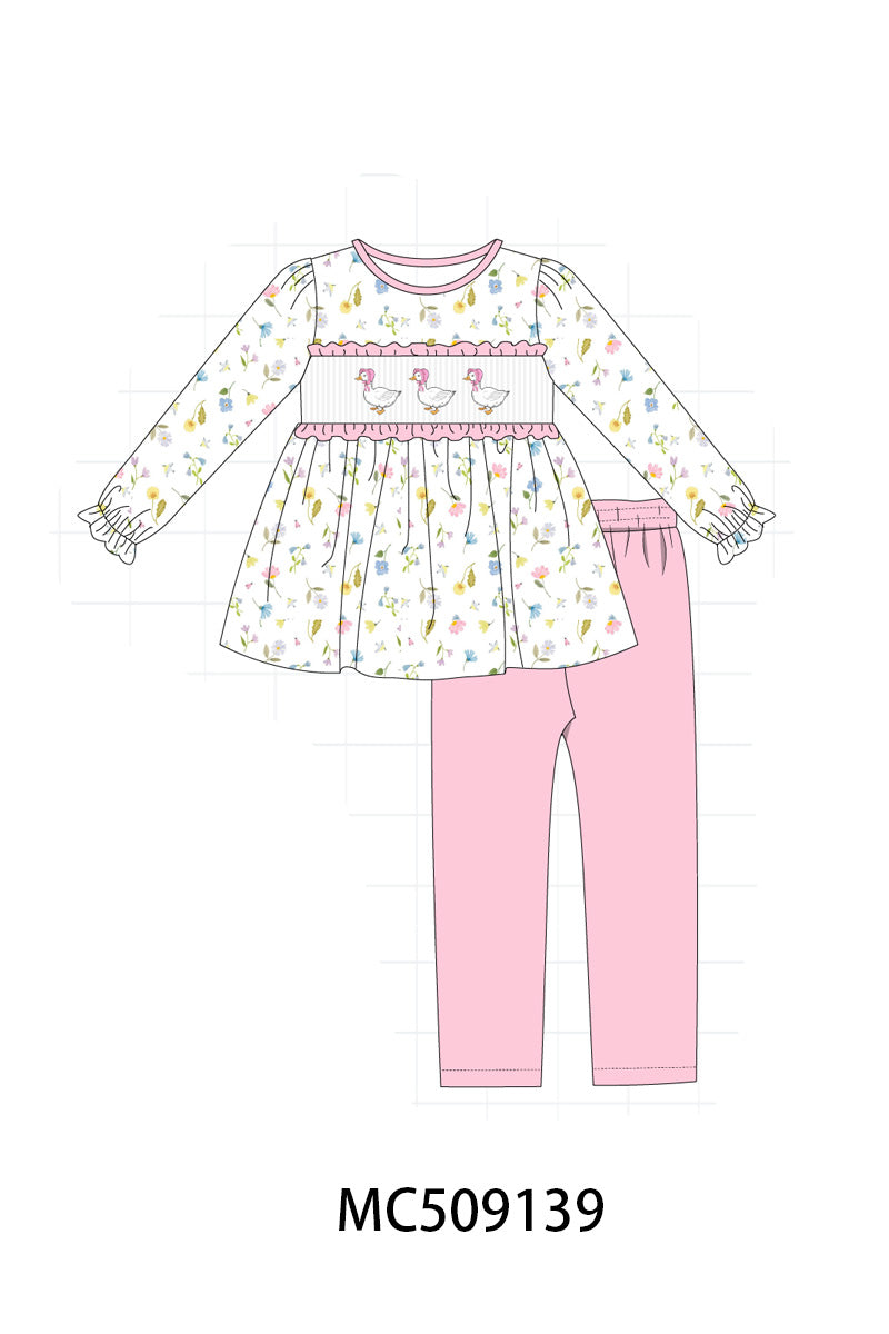 PO65 Pink duck smocked collection  - closing 9/15- ETA late January