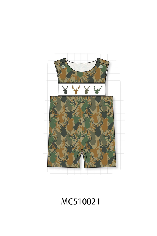 PO69 Camouflage deer antler embroidery collection- closing 10/27 - eta early march