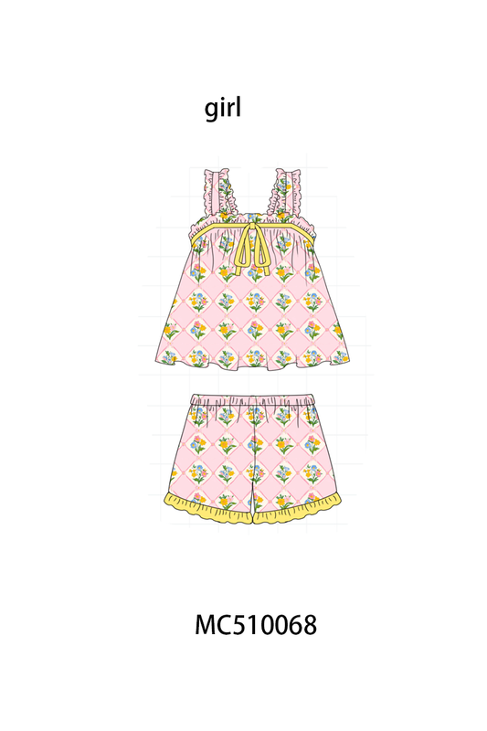 PO69 Multicolored floral print girl sleeping wear collection 1- closing 10/27 - eta early march
