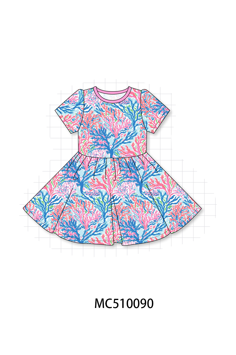 PO69 Pink bamboo print pajama collection- closing 10/27 - eta early march