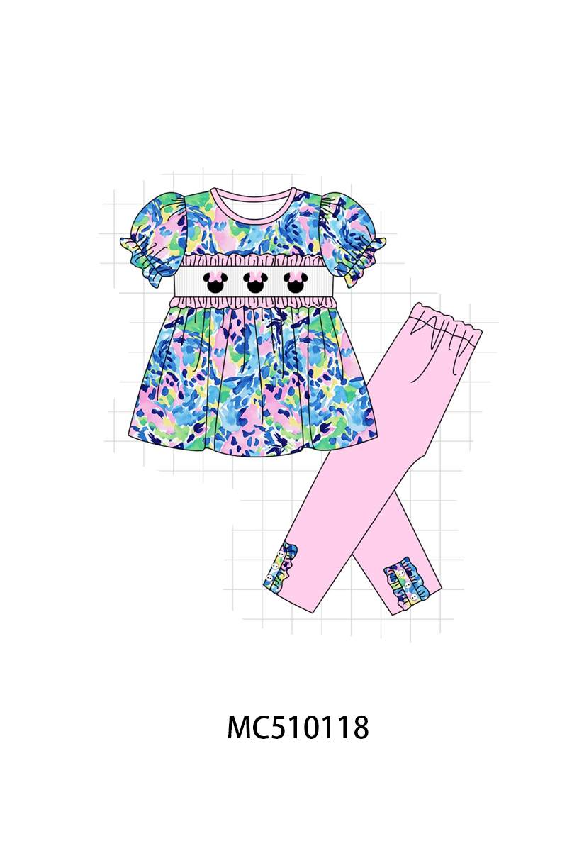 PO69 Pink character smocked collection- closing 10/27 - eta early march